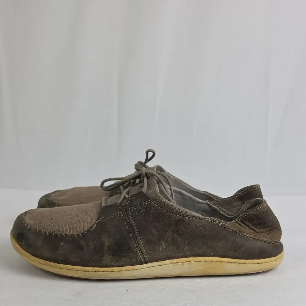Men's Casual Brown Leather Shoes